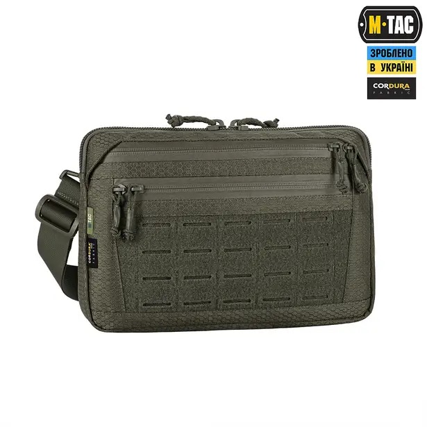 20 - Тактична сумка M-Tac Admin Bag Medium Elite Hex з липучкою. Олива