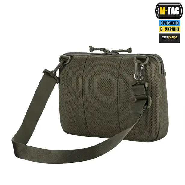17 - Тактична сумка M-Tac Admin Bag Medium Elite Hex з липучкою. Олива