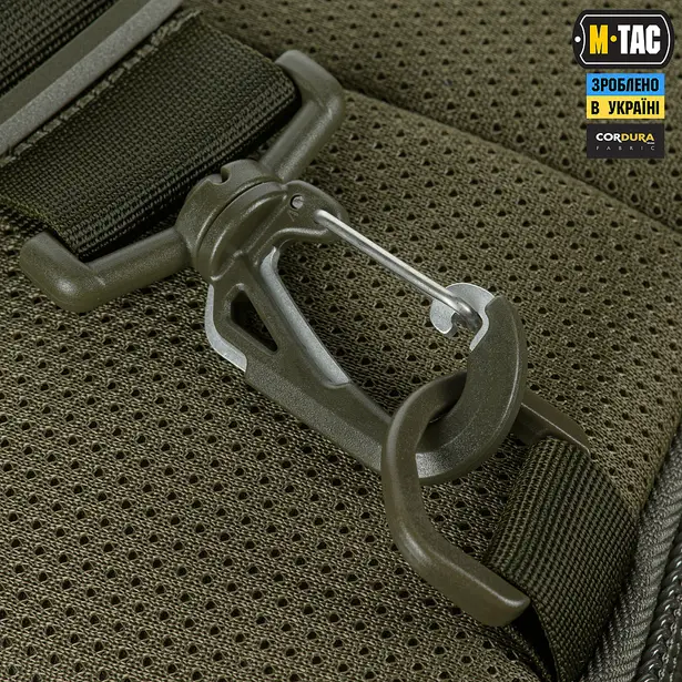 12 - Тактична сумка M-Tac Admin Bag Medium Elite Hex з липучкою. Олива