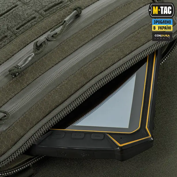 10 - Тактична сумка M-Tac Admin Bag Medium Elite Hex з липучкою. Олива