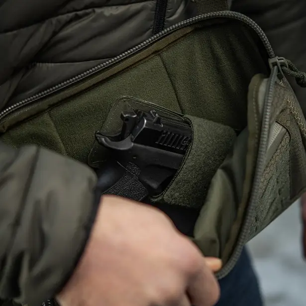 7 - Тактична сумка M-Tac Admin Bag Medium Elite Hex з липучкою. Олива