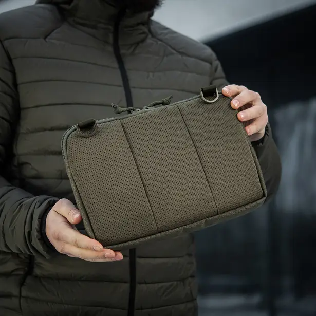5 - Тактична сумка M-Tac Admin Bag Medium Elite Hex з липучкою. Олива