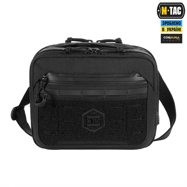 21 - Сумка через плече M-Tac EDC Bag Elite. Чорний