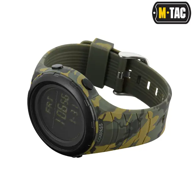 17 - Годинник тактичний M-Tac 2166. Камуфляж