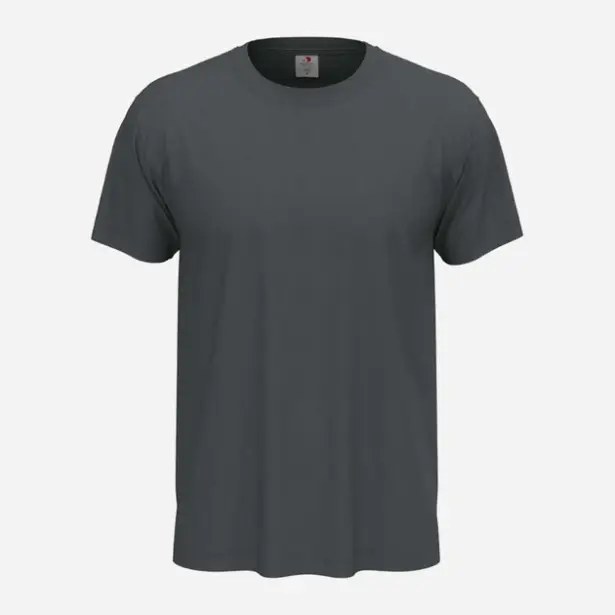 1 - Футболка мужская Stedman Classic-T хлопок. Графит