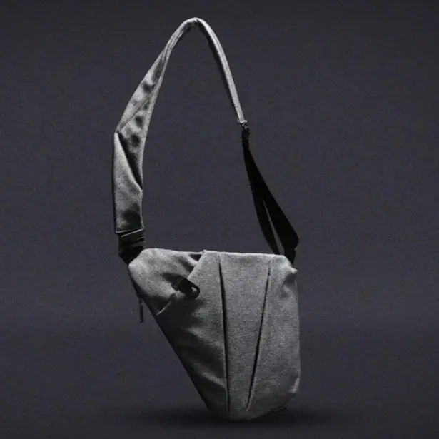 4 - Сумка мессенджер Crossbody 4634 кобура. Графит