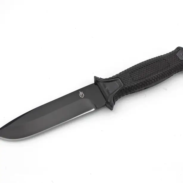 2 - Нож охотничий Gerber Bear Grylls 539-5. Черный