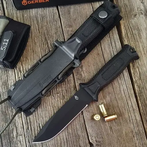 5 - Нож охотничий Gerber Bear Grylls 539-5. Черный