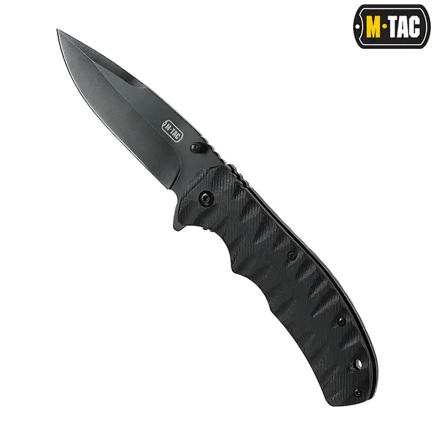4 - Нож складной M-TAC Type 4. Черный