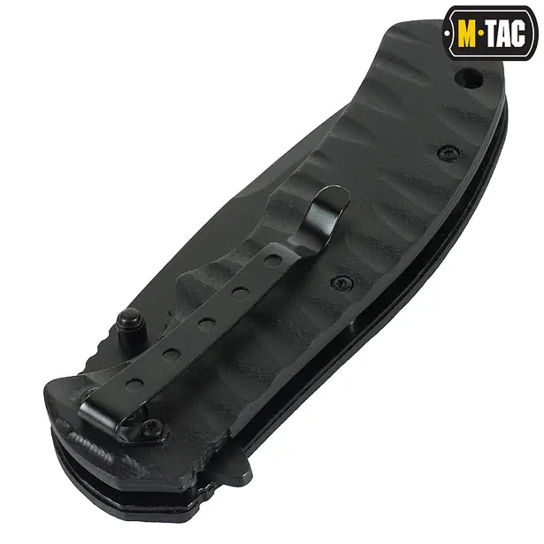 8 - Нож складной M-TAC Type 4. Черный