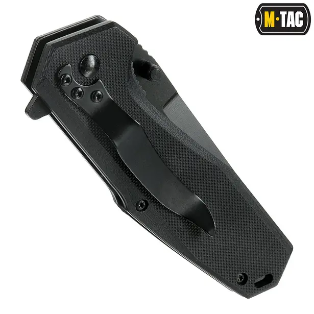 4 - Нож складной M-TAC Type 5. Черный
