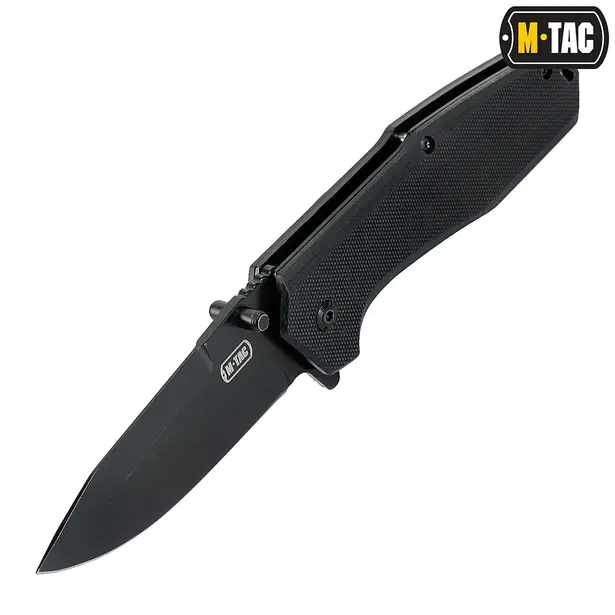 6 - Нож складной M-TAC Type 5. Черный