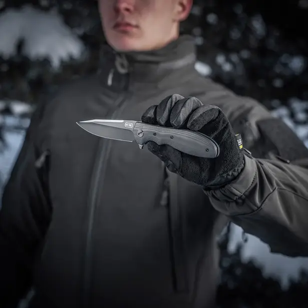 2 - Нож складной M-TAC Type 6. Черный