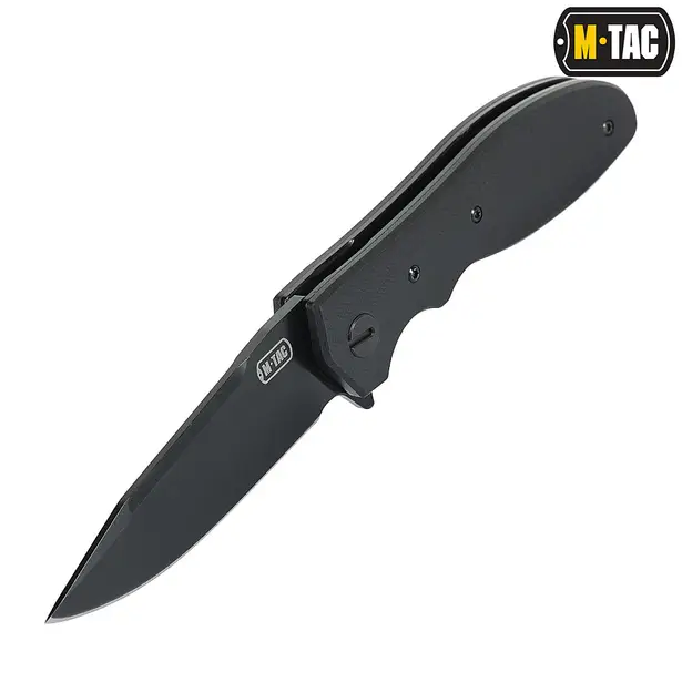 1 - Нож складной M-TAC Type 6. Черный