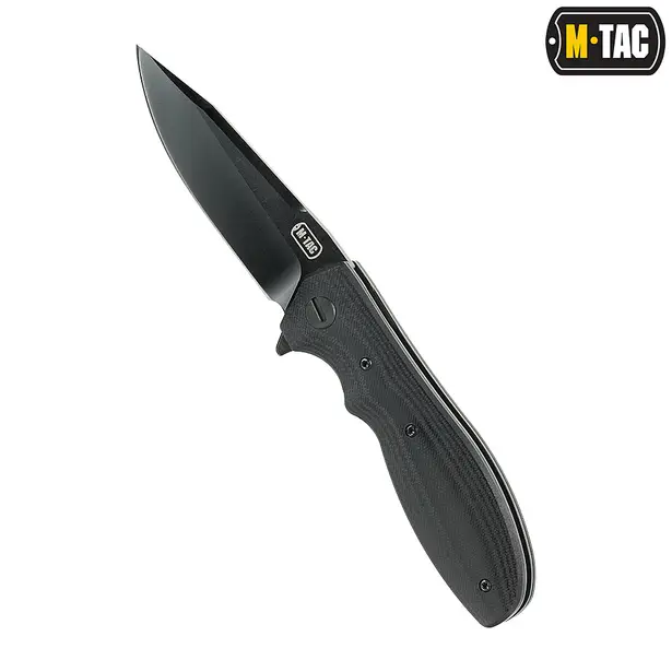 3 - Нож складной M-TAC Type 6. Черный
