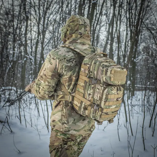 6 - Рюкзак тактический M-Tac Assault Pack. Мультикам