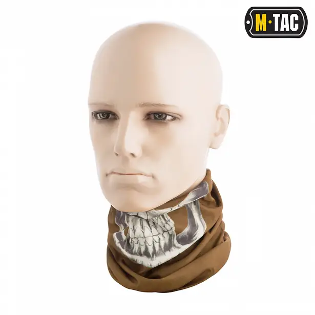 2 - Шарф-труба полегшений M-Tac Reaper Skull. Койот