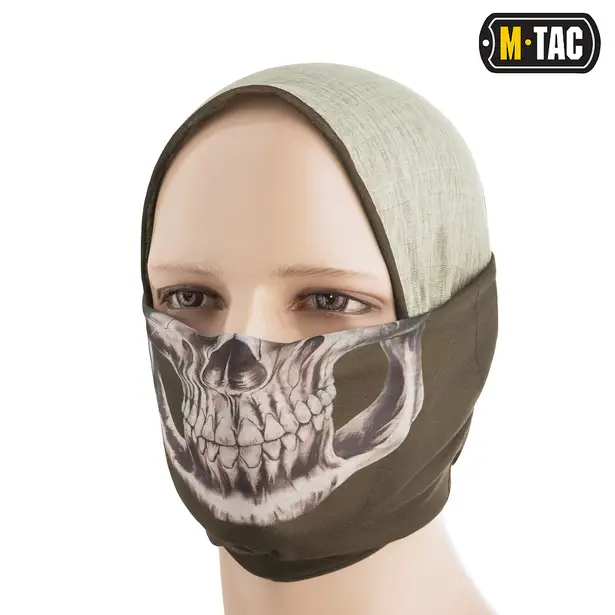 3 - Шарф-труба полегшений M-Tac Reaper Skull. Олива
