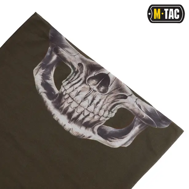 7 - Шарф-труба полегшений M-Tac Reaper Skull. Олива