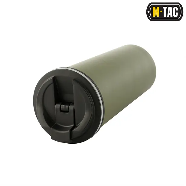 4 - Термокружка M-Tac с клапаном 450 мл. Олива