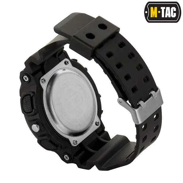 2 - Тактические часы M-Tac Sport. Черный