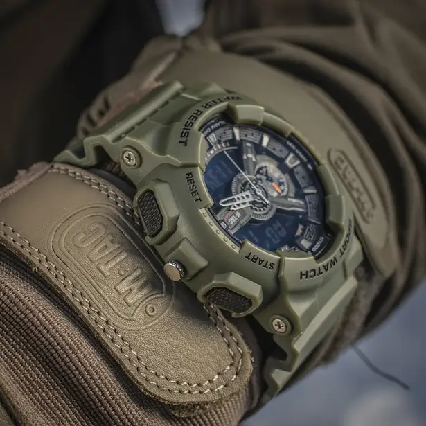 7 - Тактичний годинник M-Tac Sport. Олива
