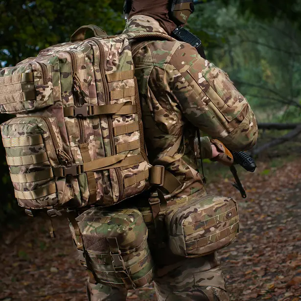 12 - Рюкзак тактичний M-Tac Large Assault Pack. Мультикам