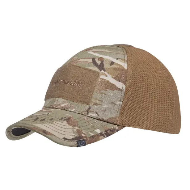 1 - Кепка тактична Pentagon Raptor BB Rip/mesh. Мультикам