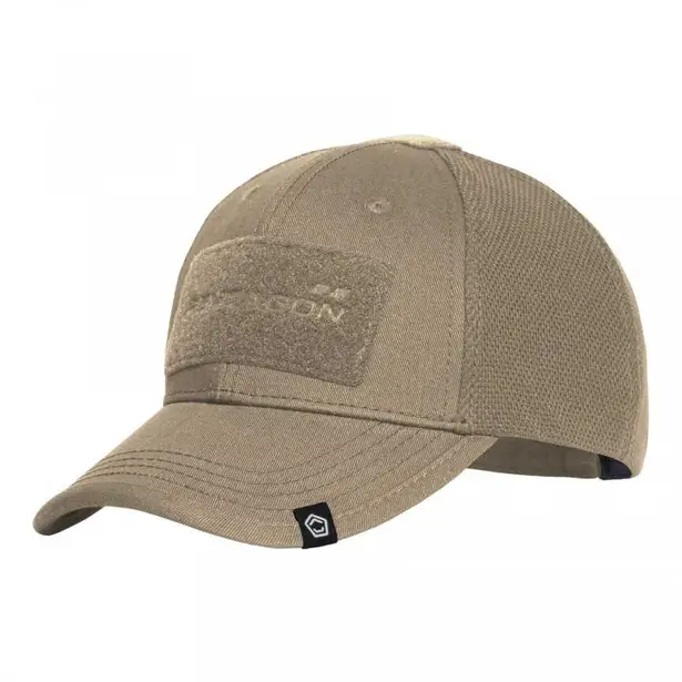 1 - Кепка тактична Pentagon Raptor BB Twill/Mesh. Хакі