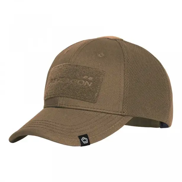 1 - Кепка тактична Pentagon Raptor BB Twill/Mesh. Койот