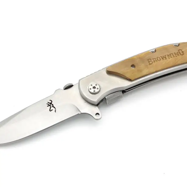 1 - Ніж складний Browning FA56, A1033A, Колір Коричневий