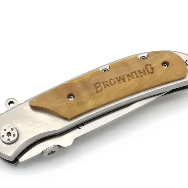3 - Ніж складний Browning FA56, A1033A, Колір Коричневий