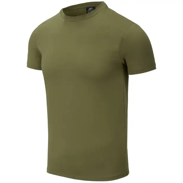 1 - Футболка Helikon Slim из органического хлопка. Олива