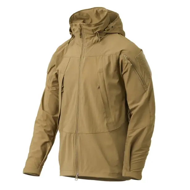 1 - Куртка Helikon Trooper Jacket MK2 StormStretch. Койот