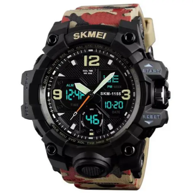 1 - Годинник наручний SKMEI 1155BAG. Мультикам