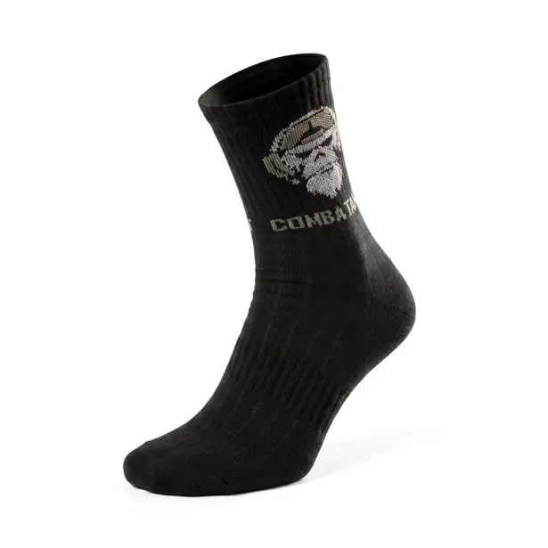 1 - Шкарпетки трекінгові Combatant Ranger Trek Mid Core. Чорний