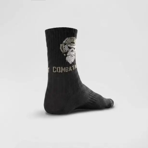 4 - Шкарпетки трекінгові Combatant Ranger Trek Mid Core. Чорний