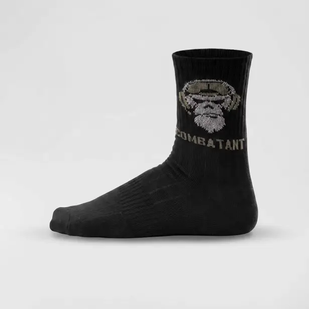 5 - Шкарпетки трекінгові Combatant Ranger Trek Mid Core. Чорний