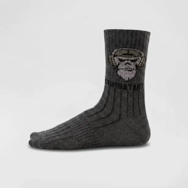 5 - Шкарпетки трекінгові Combatant Ranger Trek Mid Core. Сірий