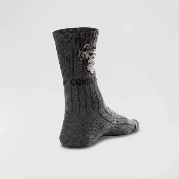 4 - Шкарпетки трекінгові Combatant Ranger Trek Mid Core. Сірий