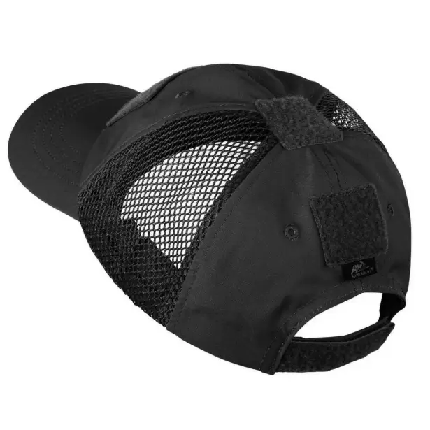 3 - Кепка Helikon Vent рип-стоп. Черный