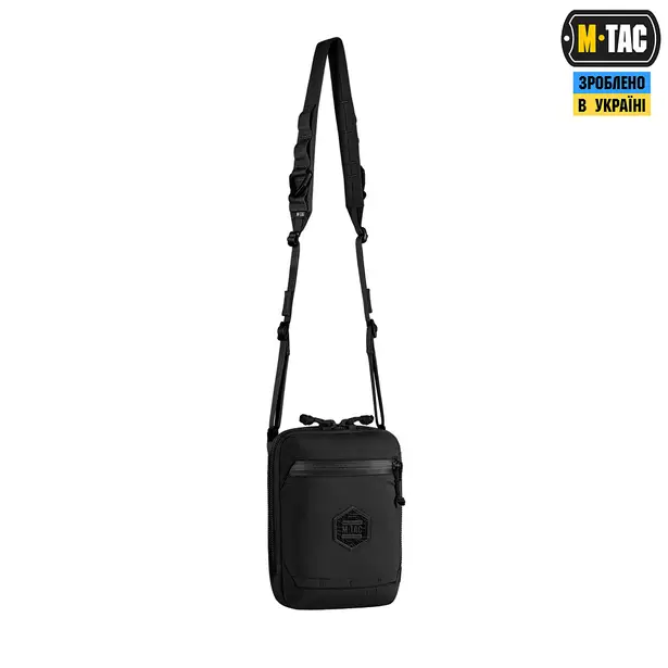5 - Сумка через плечо M-Tac Pocket Hardsling Lite-C Elite. Черный
