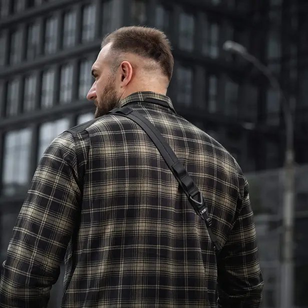 15 - Сумка через плечо M-Tac Pocket Hardsling Lite-C Elite. Черный