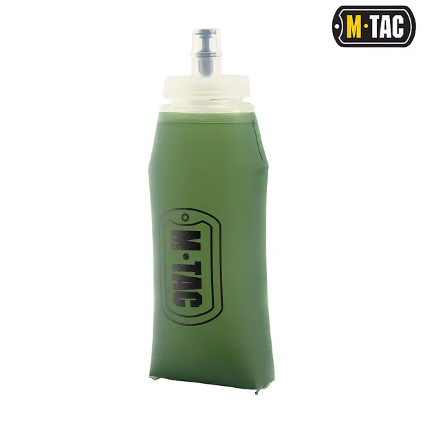 1 - Бутылка для воды M-Tac 500 мл мягкая. Олива
