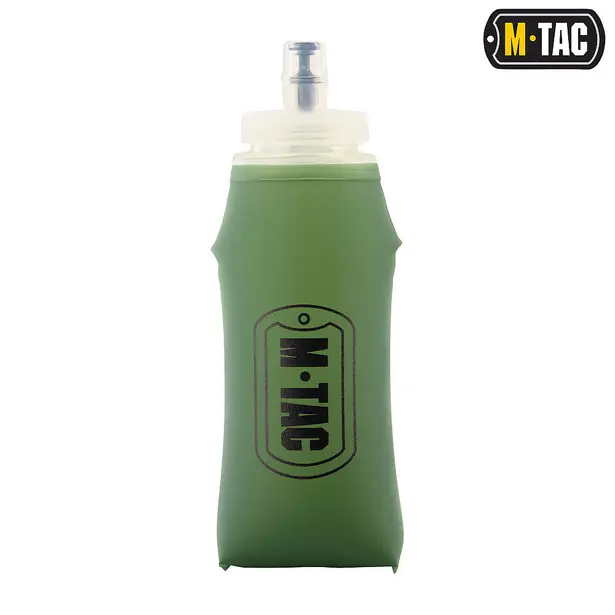2 - Бутылка для воды M-Tac 500 мл мягкая. Олива