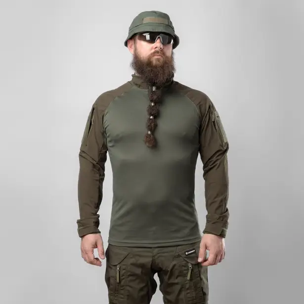 3 - Убакс тактический Combatant Raider Core длинный рукав. Хаки