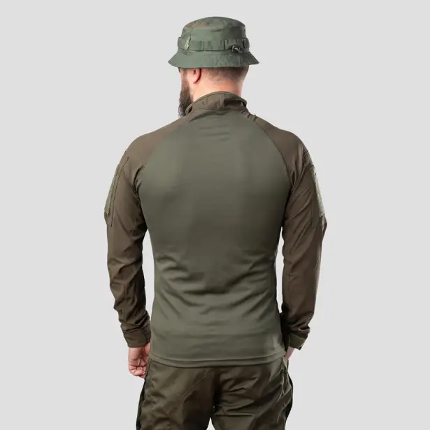 12 - Убакс тактический Combatant Raider Core длинный рукав. Хаки