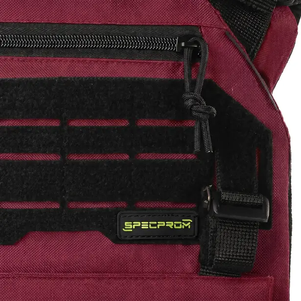 7 - Плитоноска SPECPROM Warmor gen.3 Pro з системою швидкого скидання. Червоний