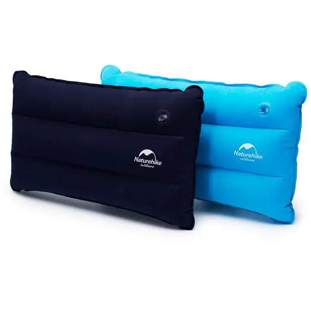 4 - Подушка надувна Naturehike Square Inflatable NH18F018-Z. Синій