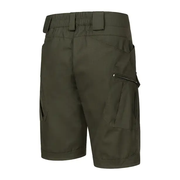 4 - Тактичний літній костюм з убаксом Combatant Raider Core короткий рукав та шортами Rip-Stop PolyCotton SPECPROM. Олива